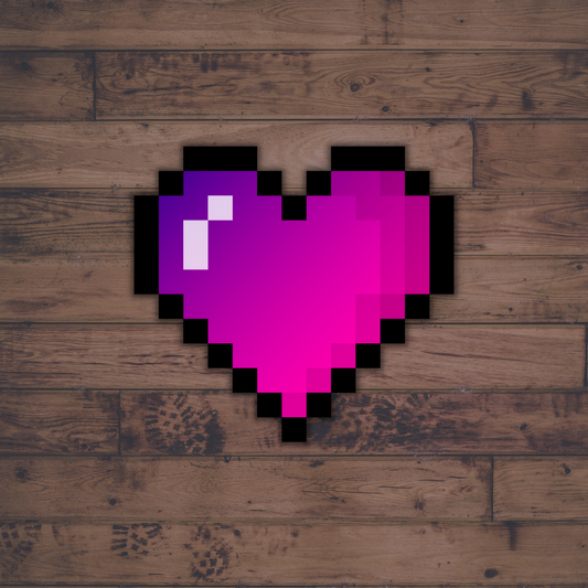 Pink Pixel Heart, Embrace Love All Around You